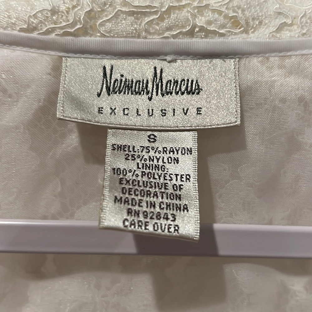 Neiman Marcus Vintage Lace Blouse - Picture 5 of 8